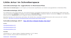 Desktop Screenshot of little-artur.de