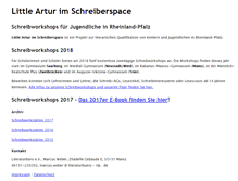 Tablet Screenshot of little-artur.de